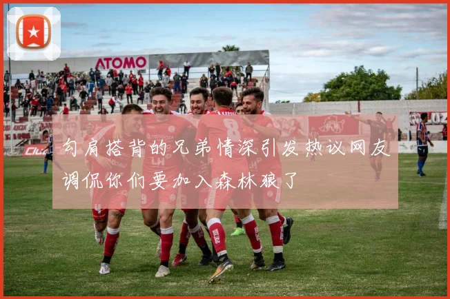 勾肩搭背的兄弟情深引发热议网友调侃你们要加入森林狼了